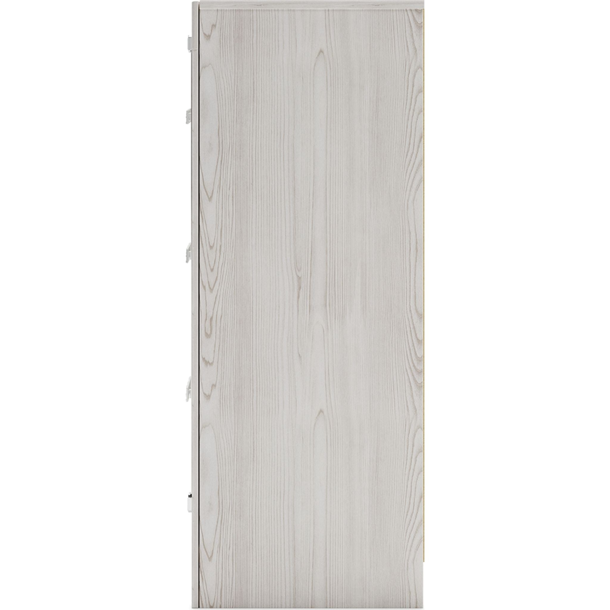 Altyra White Dresser - Modern 6-Drawer Chest for Bedroom, Living Room & Office Storage | Solid Wood Furniture with Smooth Gliding Drawers