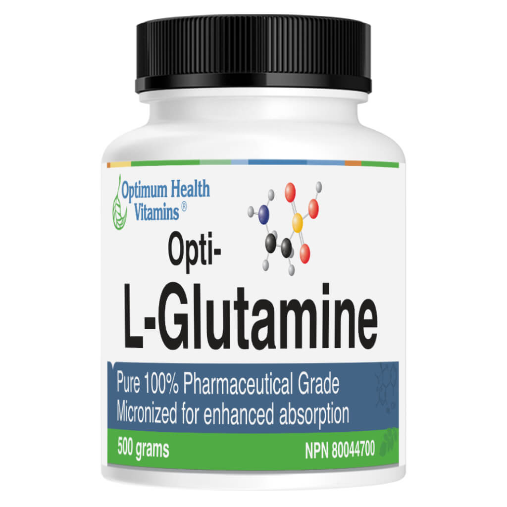 Premium Opti L-Glutamine Powder for Muscle Recovery & Immune Support - Post-Workout Supplement for Athletes & Fitness Enthusiasts