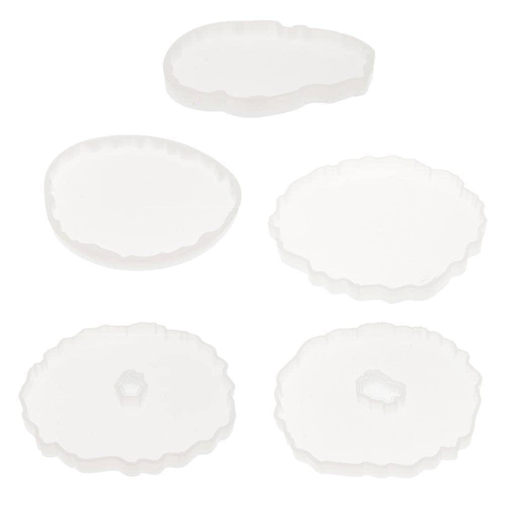 Enakshi Silicone Coaster Mold - Weave Pattern Resin Casting Mould MD1716 for DIY Crafts, Home Decor, and Gift Making | Multi-Purpose Silicone Mold for Epoxy Resin, Soap, Candle Making | Perfect for Coasters, Jewelry Dishes & Decorative Pieces