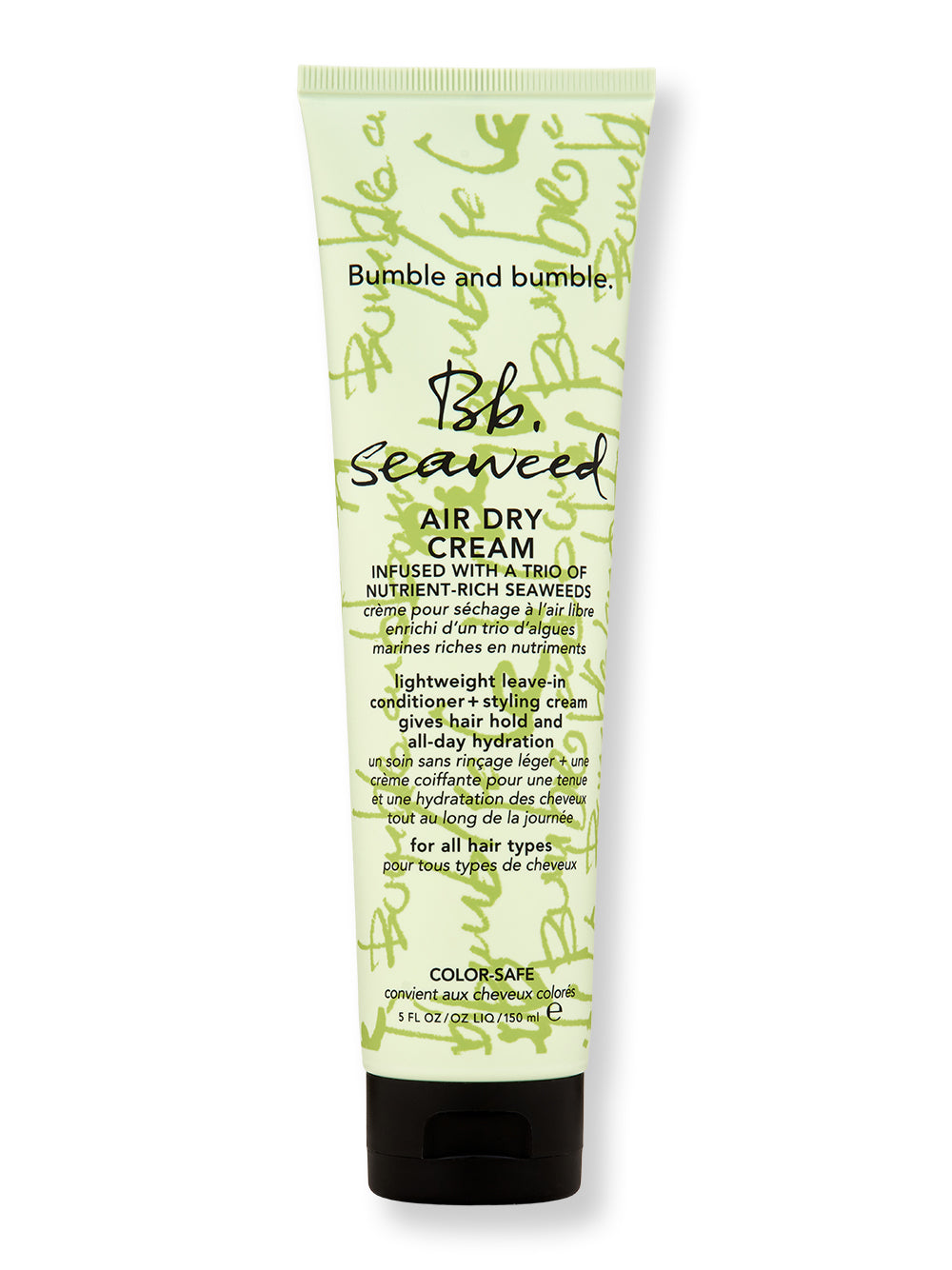 Bumble and Bumble Seaweed Air Dry Cream – Lightweight Styling Cream for Natural Air-Dried Hair | Perfect for Beach Waves, Curly Hair & Effortless Styling at Home