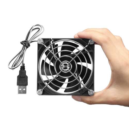 8cm USB Cooling Fan Heatsink - High Performance PC Cooling Fan for Computer, TV Box, Xbox & PlayStation - Perfect for Gaming & Electronics Cooling