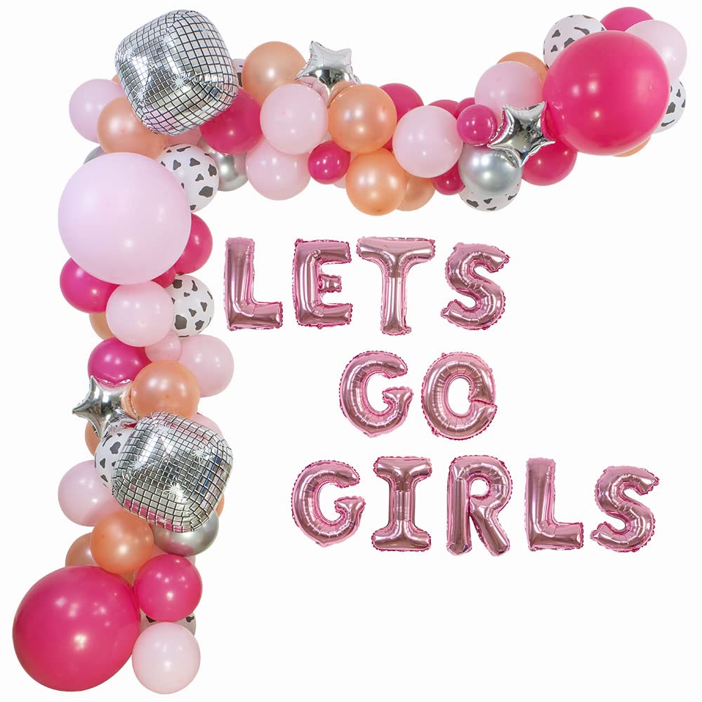 Cowgirl Bachelorette Party Balloon Arch Garland Kit - Western Theme Decor with 22