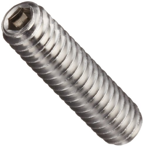 #6-32 Stainless Steel Set Screw - Hex Socket Cup Point (10 Pack) for Machinery & DIY