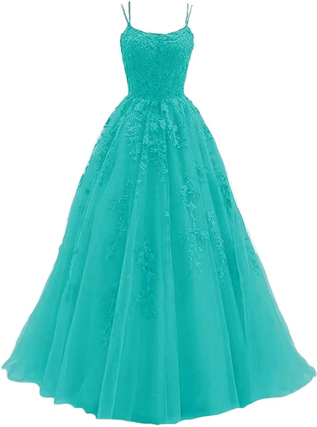 Elegant Women's Tulle Prom Dresses 2024 - Long Ball Gowns with Side Split for Evening Party, Homecoming, Wedding & Special Occasions