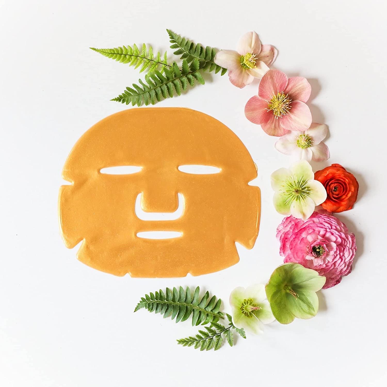 Doppeltree 24K Gold Hydrogel Facial Mask - Hydrating & Anti-Aging Sheet Mask with Collagen & Hyaluronic Acid for Skin Care & Beauty | Perfect for Spa Night, Self-Care Routine & Gift Giving