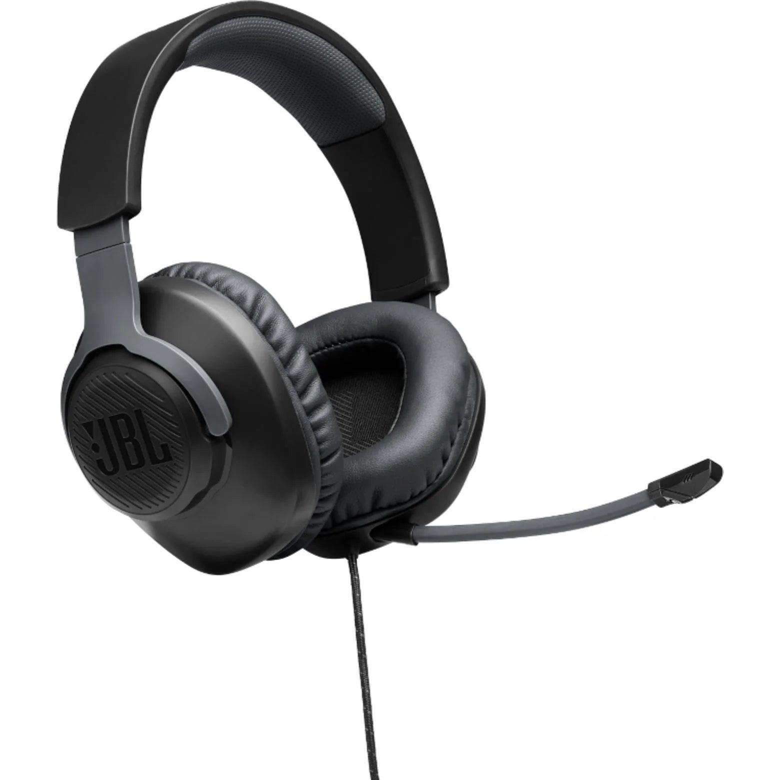 JBL Free WFH Wired Over-Ear Headphones with Microphone - Noise Cancelling for Home Office, Gaming & Online Classes