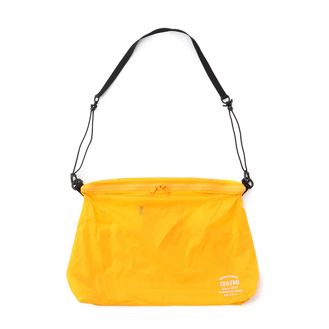 TO&FRO ULTIMATE LIGHTWEIGHT SHOULDER BAG - YELLOWISH ORANGE | Waterproof Crossbody Purse for Women | Perfect for Travel, Gym & Everyday Use