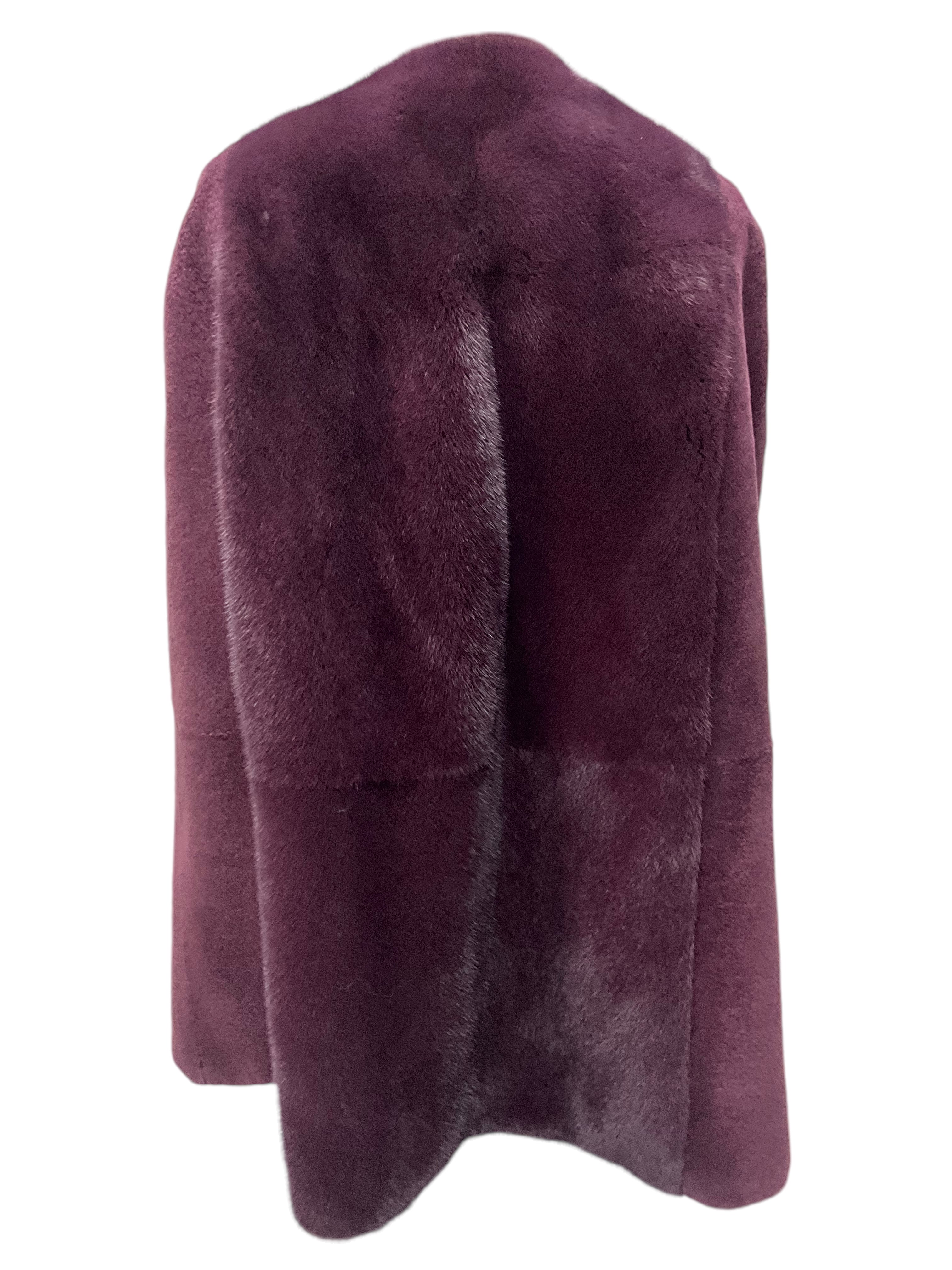 LORO PIANA Luxury Mink Fur Cape - One Size Fits All - Elegant Winter Outerwear for Women | Perfect for Parties, Weddings & Formal Events