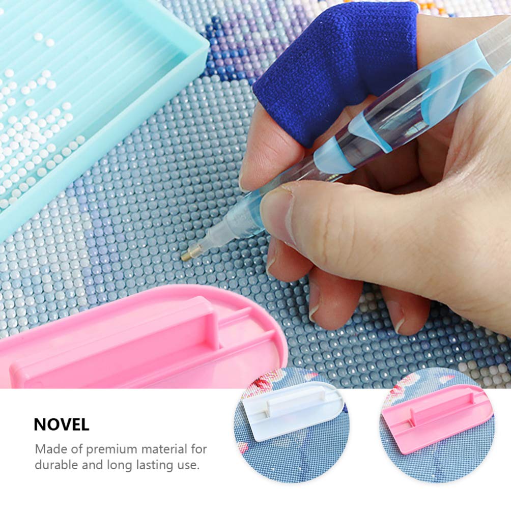 Healifty 3pcs Diamond Art Hotfix Tool Kit - DIY Flattening Plate, Pressing Accessories & Embroidery Paintings Restorer Roller for Rhinestone Crafts | Perfect for Diamond Painting, DIY Jewelry Making & Home Decor Projects