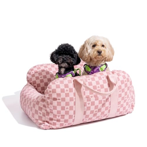 Pink Heart Checkerboard