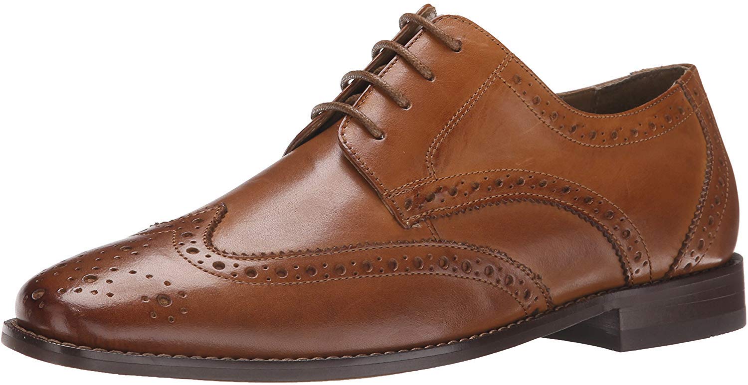 Florsheim Montinaro Wingtip Oxford Men's Dress Shoes - Classic Business & Formal Style for Office, Wedding & Special Occasions