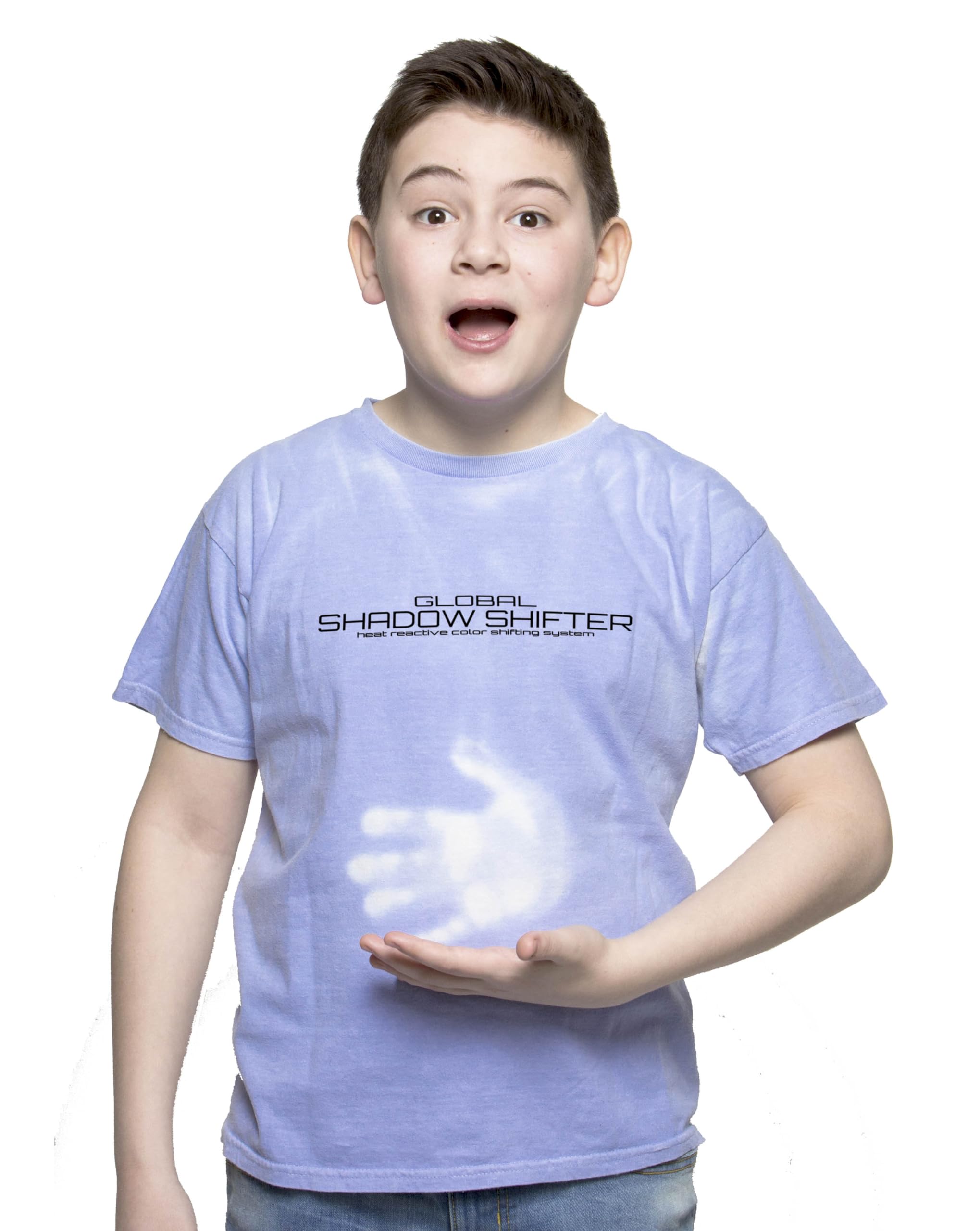 Heat Reactive Color Changing Kids Unisex T-Shirt - Fun Interactive Science Shirt for Boys & Girls - Perfect for Playdates, Birthday Parties & STEM Learning Activities