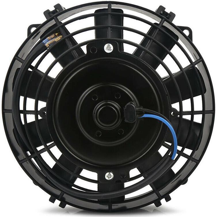 13 Row Engine Transmission Cooler with Thermostat & Temperature Fan Switch Kit - Heavy Duty Cooling for Trucks, SUVs & Off-Road Vehicles