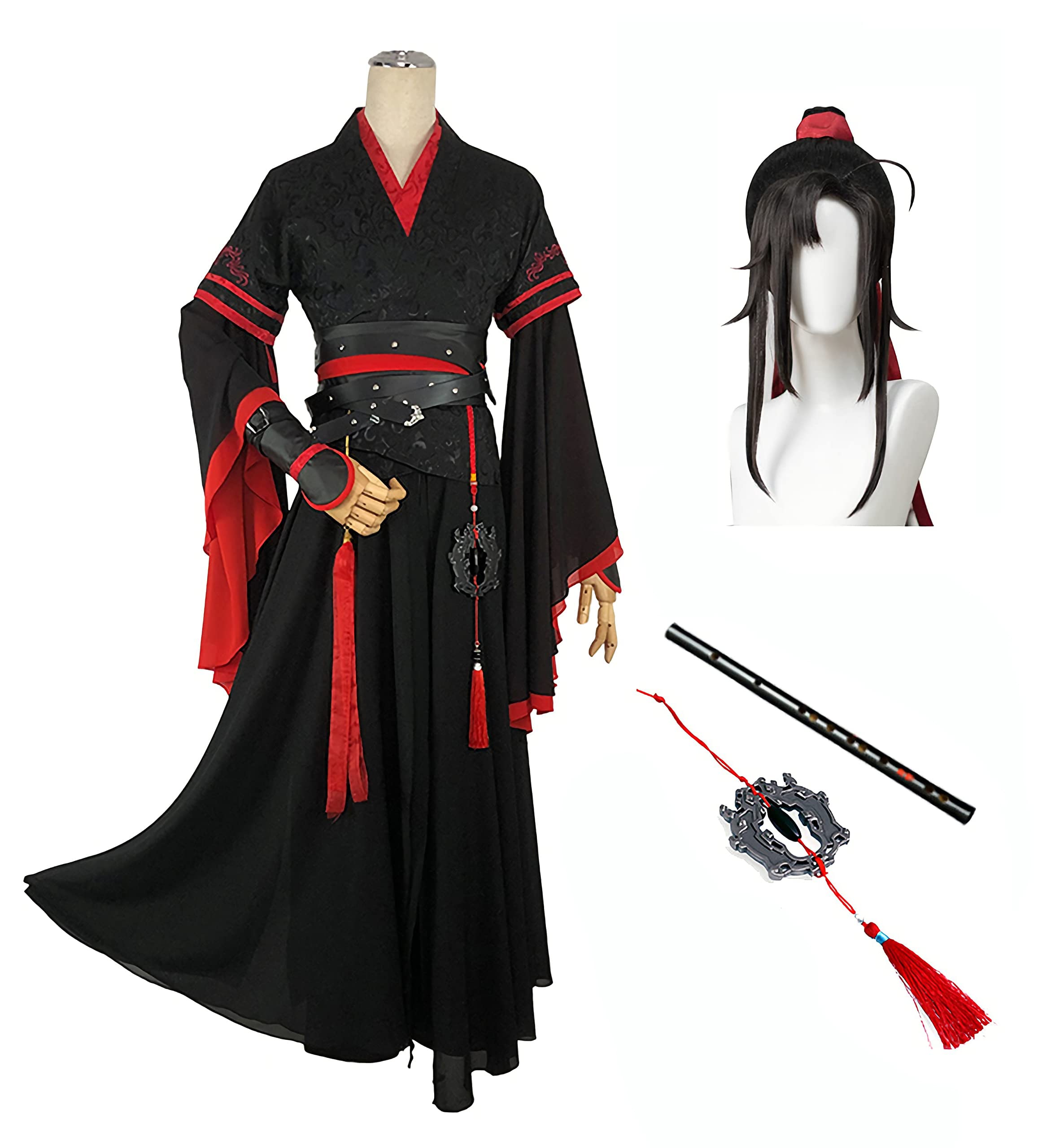 Grandmaster of Demonic Cultivation Mo Dao Zu Shi Cosplay Costume - Anime Hanfu Outfit for Wei Wuxian Cosplay | Perfect for Conventions, Halloween & Themed Parties