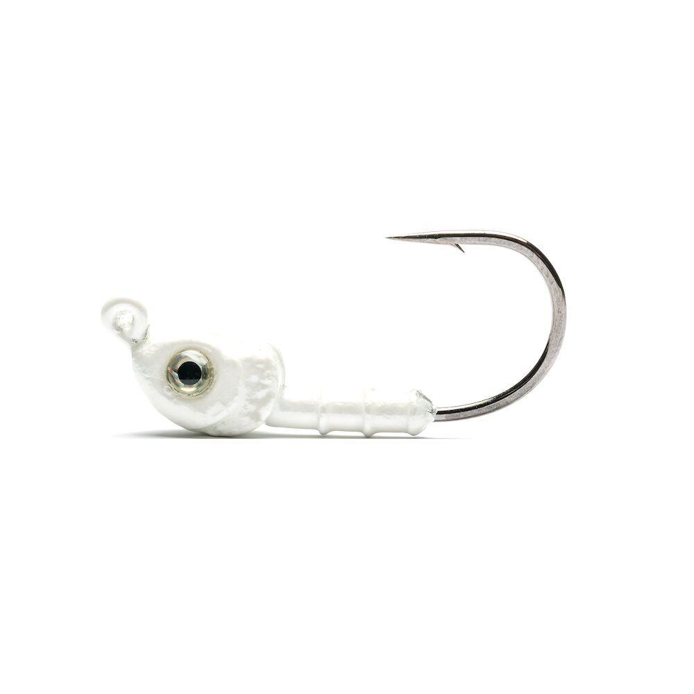 Mustad SSD786 Inshore Darter Jig Heads - Saltwater Fishing Lures for Bass, Snook & Redfish - Perfect for Kayak Fishing & Shore Casting