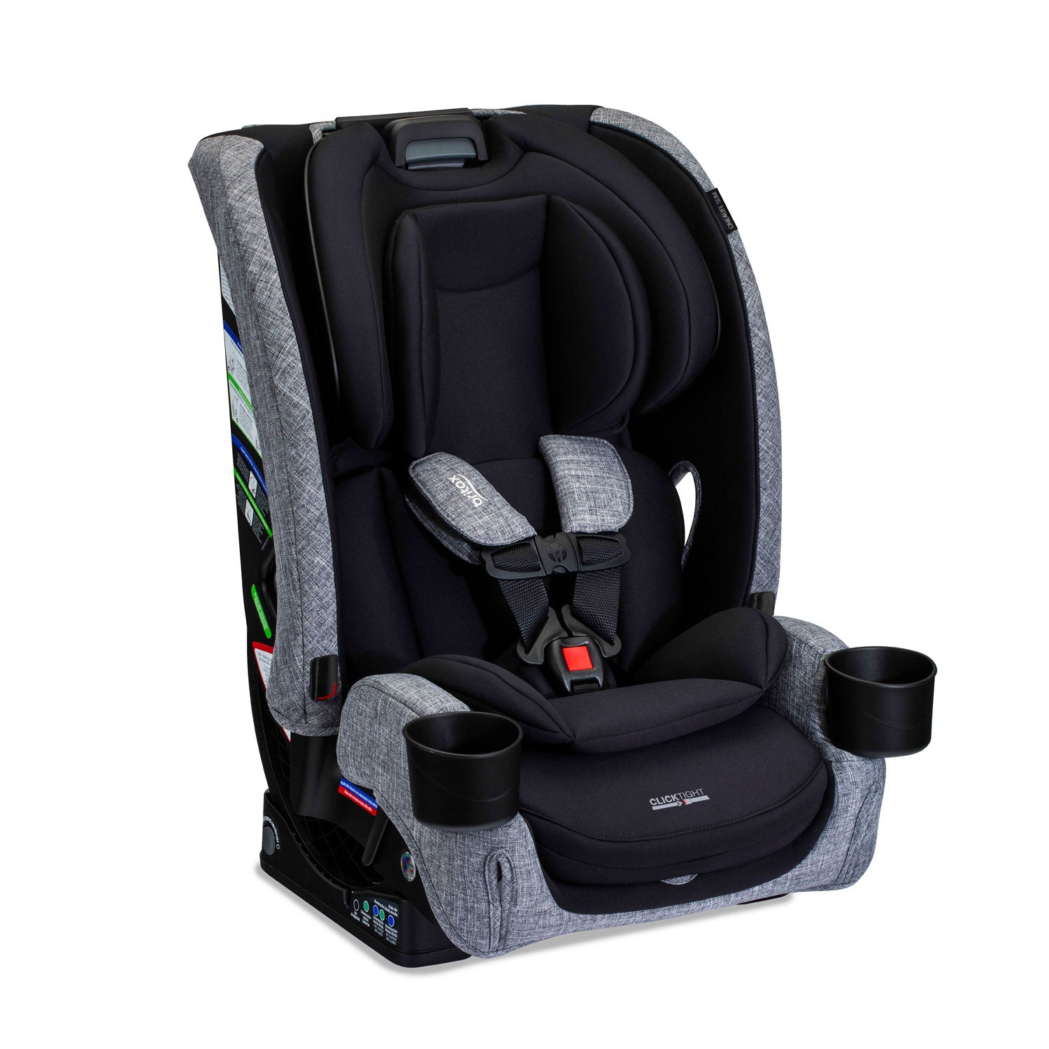 Britax One4Life Slim ClickTight Convertible Car Seat - 3-in-1 All-in-One Design for Rear-Facing, Forward-Facing & Booster - Safe & Comfortable for Infants to Big Kids - Perfect for Travel, School & Family Road Trips