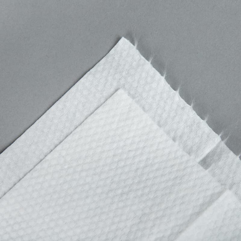 150Pcs Soft Disposable Face Towels - Hypoallergenic Cotton Facial Tissues for Sensitive Skin | 8x8 Inch Lint-Free Dry & Wet Wipes | Makeup Remover, Baby Care & Surface Cleaning | Gentle for Daily Use, Travel & Spa