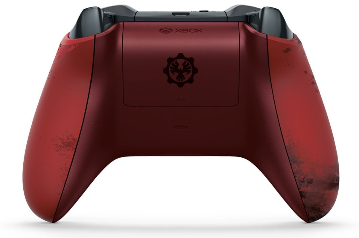 Xbox Wireless Controller - Gears of War 4 Crimson Omen Limited Edition (Renewed) | Official Microsoft Gamepad for Xbox One & Series X/S | Perfect for Gaming, Streaming & Competitive Play