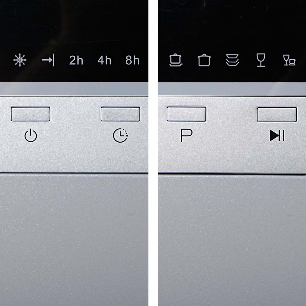 Devanti 6 Place Settings Compact Countertop Dishwasher in Silver - Perfect for Small Kitchens, Apartments & RVs