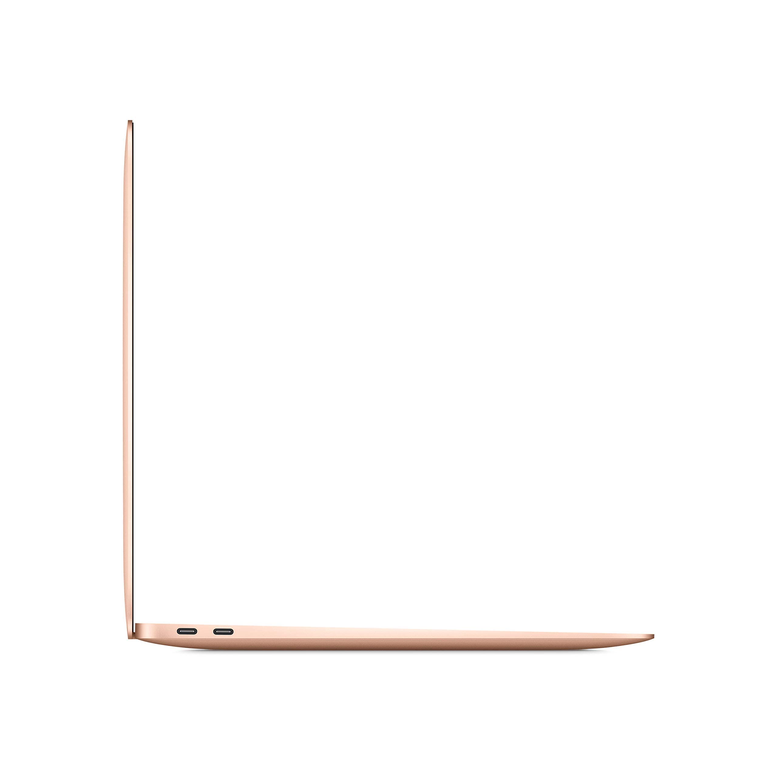 Refurbished 2020 Apple MacBook Air 13-inch with M1 Chip, 8GB RAM & 512GB SSD in Gold - Perfect for Students, Remote Work & Creative Professionals