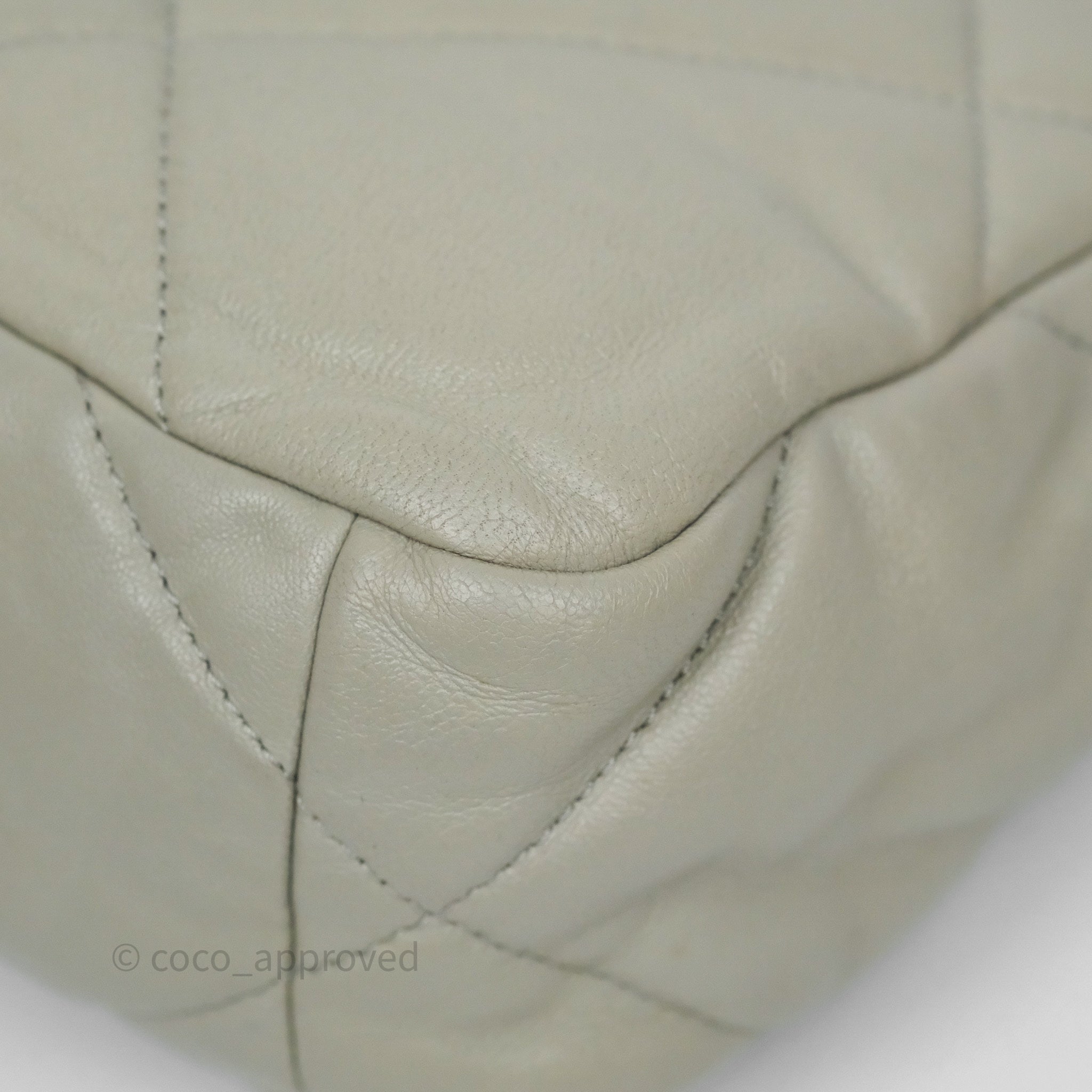 Chanel 19 Small Handbag in Sage Grey with Mixed Hardware - Luxury Crossbody Bag for Women, Perfect for Date Night & Evening Events