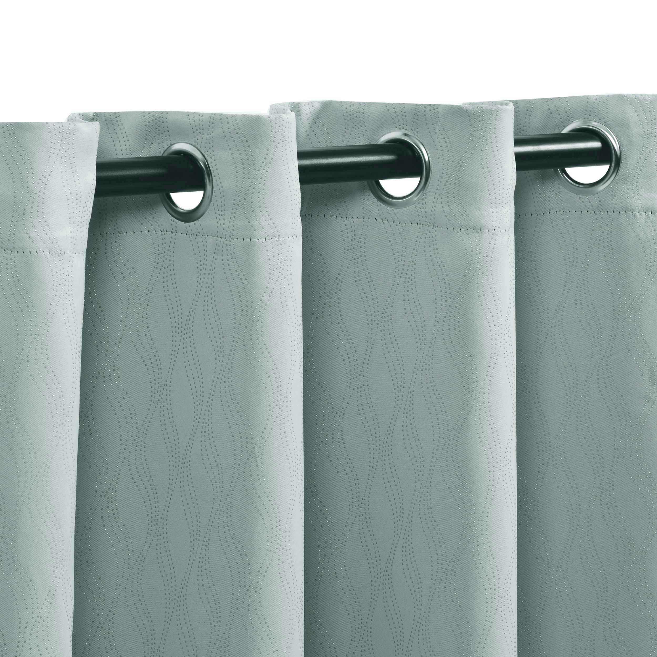 Zuri Textured Washable Blackout Curtains for Bedroom - Thermal Insulated Room Darkening Window Drapes (Set of 2 Panels) - Perfect for Nursery, Home Theater & Light Sleepers