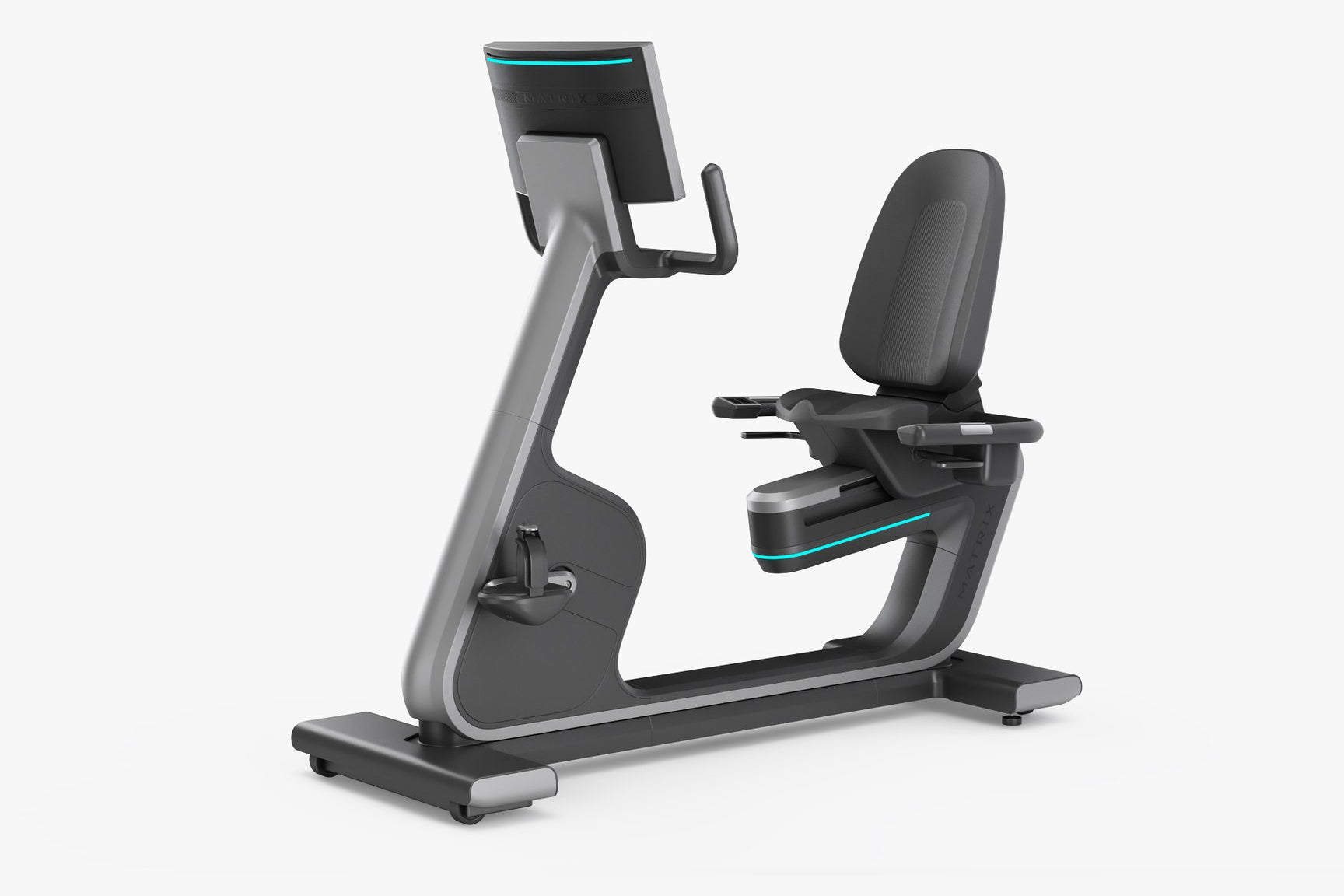 Matrix Onyx Recumbent Exercise Bike for Home Gym - Low Impact Cardio Workout Machine for Seniors & Physical Therapy - Perfect for Indoor Cycling & Rehabilitation Training