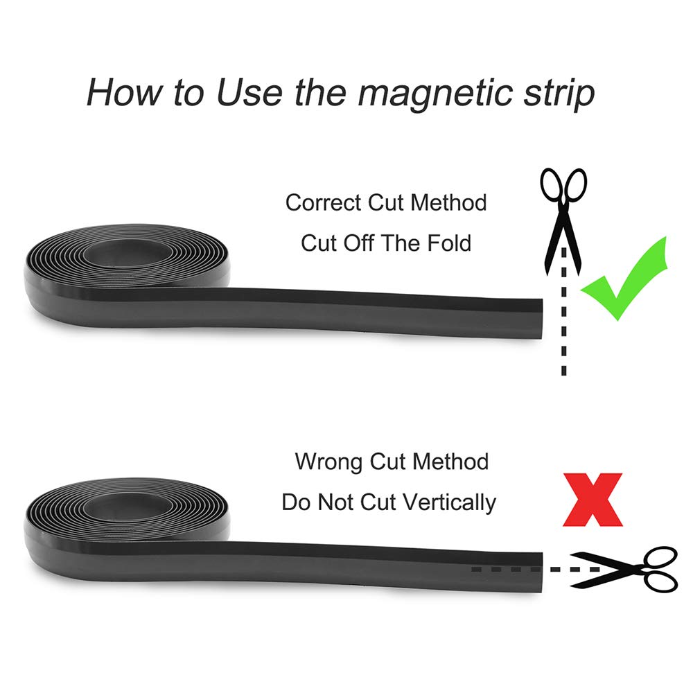 Magnetic Boundary Strips for Shark, Neato, Eufy, Xiaomi Robot Vacuums - 13ft for Home Cleaning