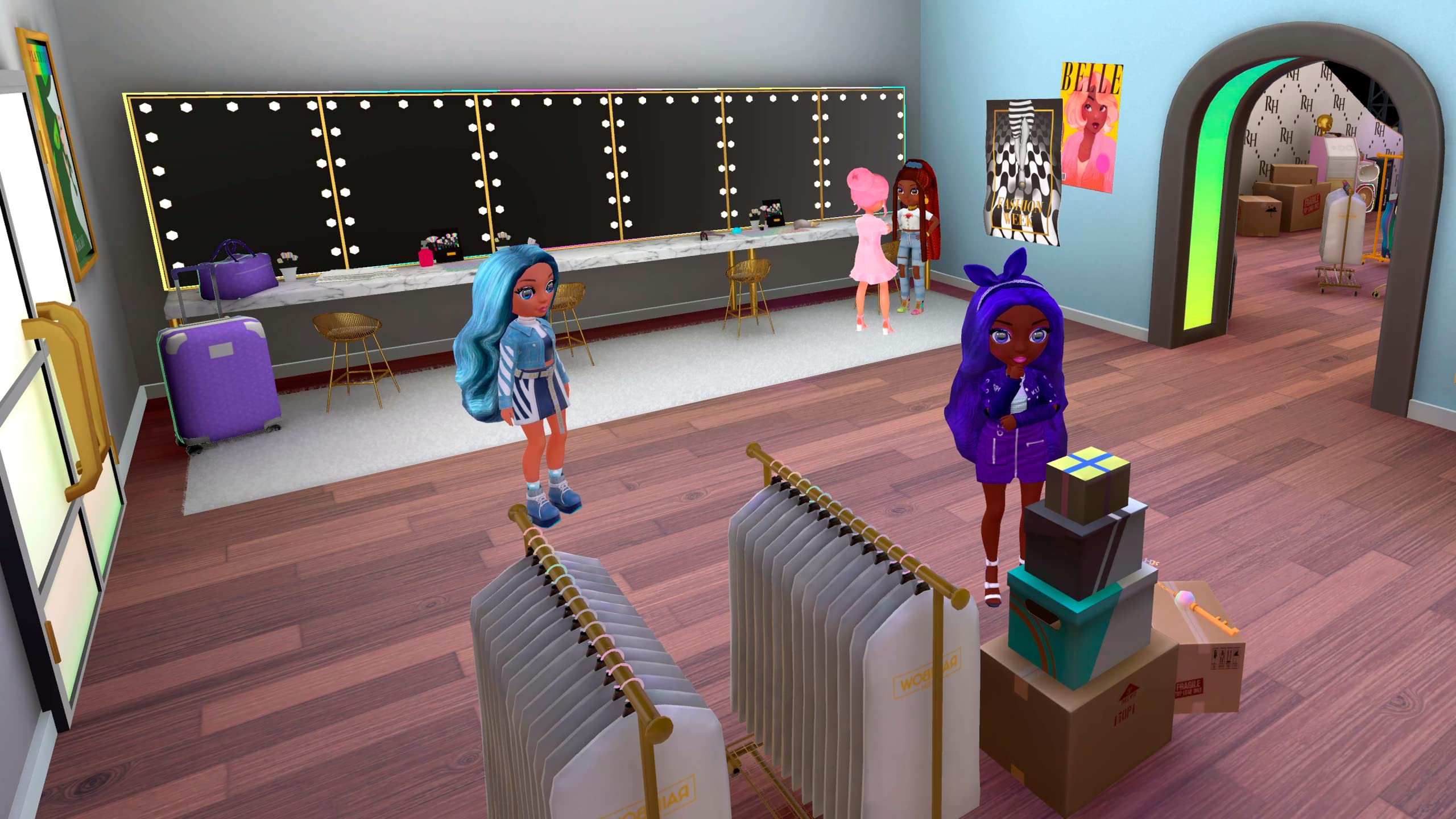 Rainbow High™: Runway Rush - Fashion Game for Girls - Nintendo Switch Game for Kids & Teens - Dress Up, Style & Compete in Fashion Shows