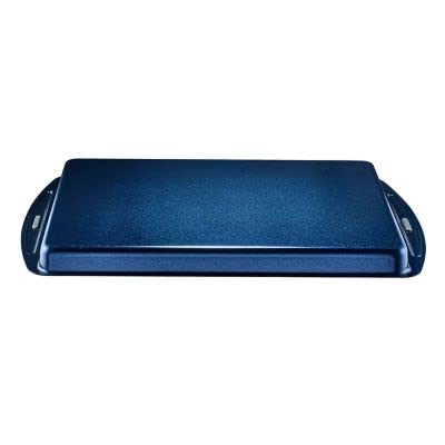 Premium Lakeland Multi-Purpose Rectangular Baking Tray 35.5x25.5cm - Non-Stick Oven Pan for Cakes, Roasts & Cookies - Perfect for Home Baking, Holiday Cooking & Meal Prep