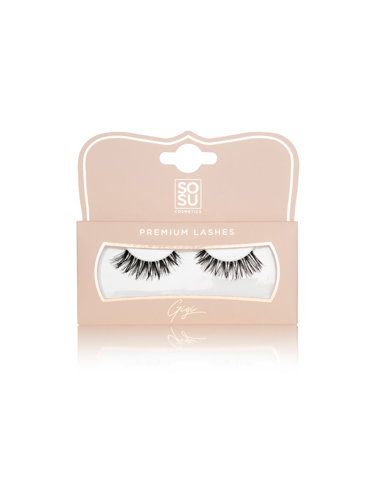 Gigi False Eyelashes - Natural & Fluffy 3D Lashes for Dramatic Eye Makeup | Perfect for Parties, Weddings & Special Occasions