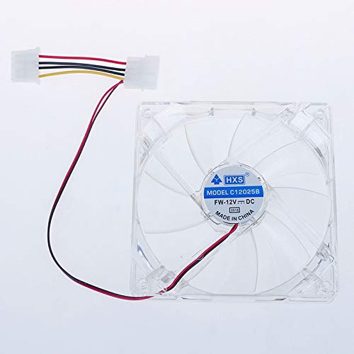 Aigo 120mm RGB LED PC Case Fan - Adjustable Aurora Lighting, 12V Silent Cooling Fan for Computer Case, Gaming PC, and Desktop Cooling | Perfect for Gaming Rigs, Workstations, and Home Office Computers