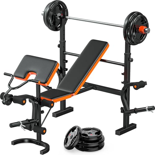Orange Black+2*10LBS+2*25LBS Plates