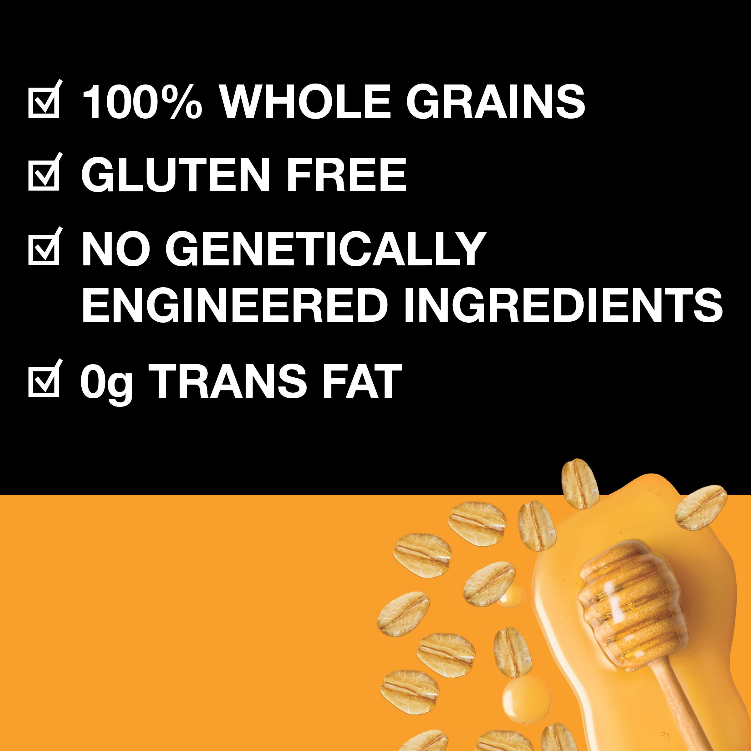KIND Healthy Grains Oats & Honey with Toasted Coconut Bars - Gluten Free Snack Bars, 1.2oz (40 Count) | Perfect for On-the-Go Breakfast, Office Snacks & Healthy Travel Food