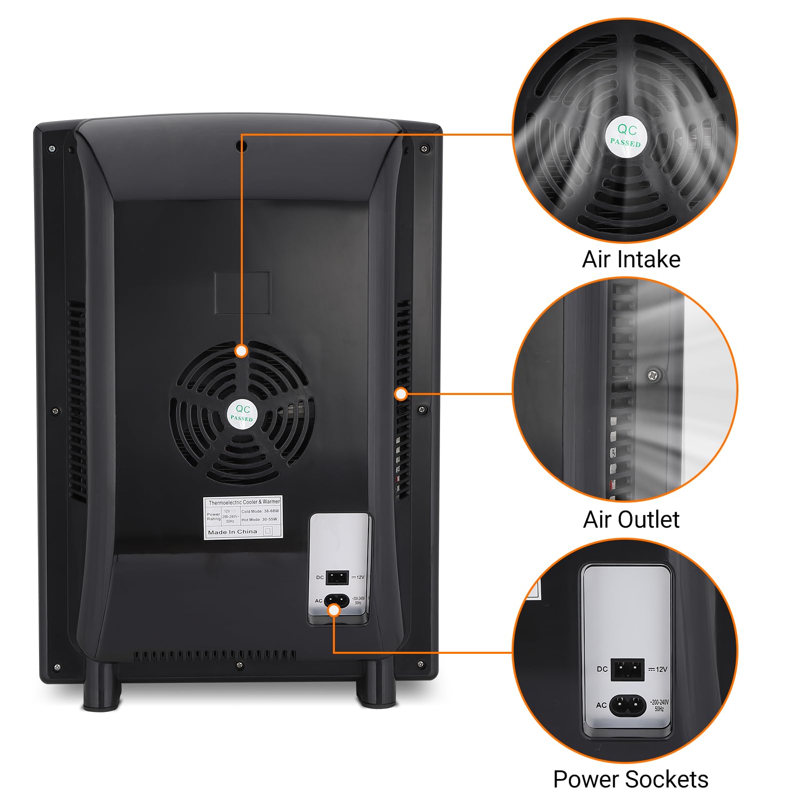 GARVEE 25L Portable Reptile Egg Incubator - Digital Temperature Control 5°C-60°C for Small Reptiles, Snakes & Lizards - Perfect for Home Breeding, Science Labs & Classroom Experiments