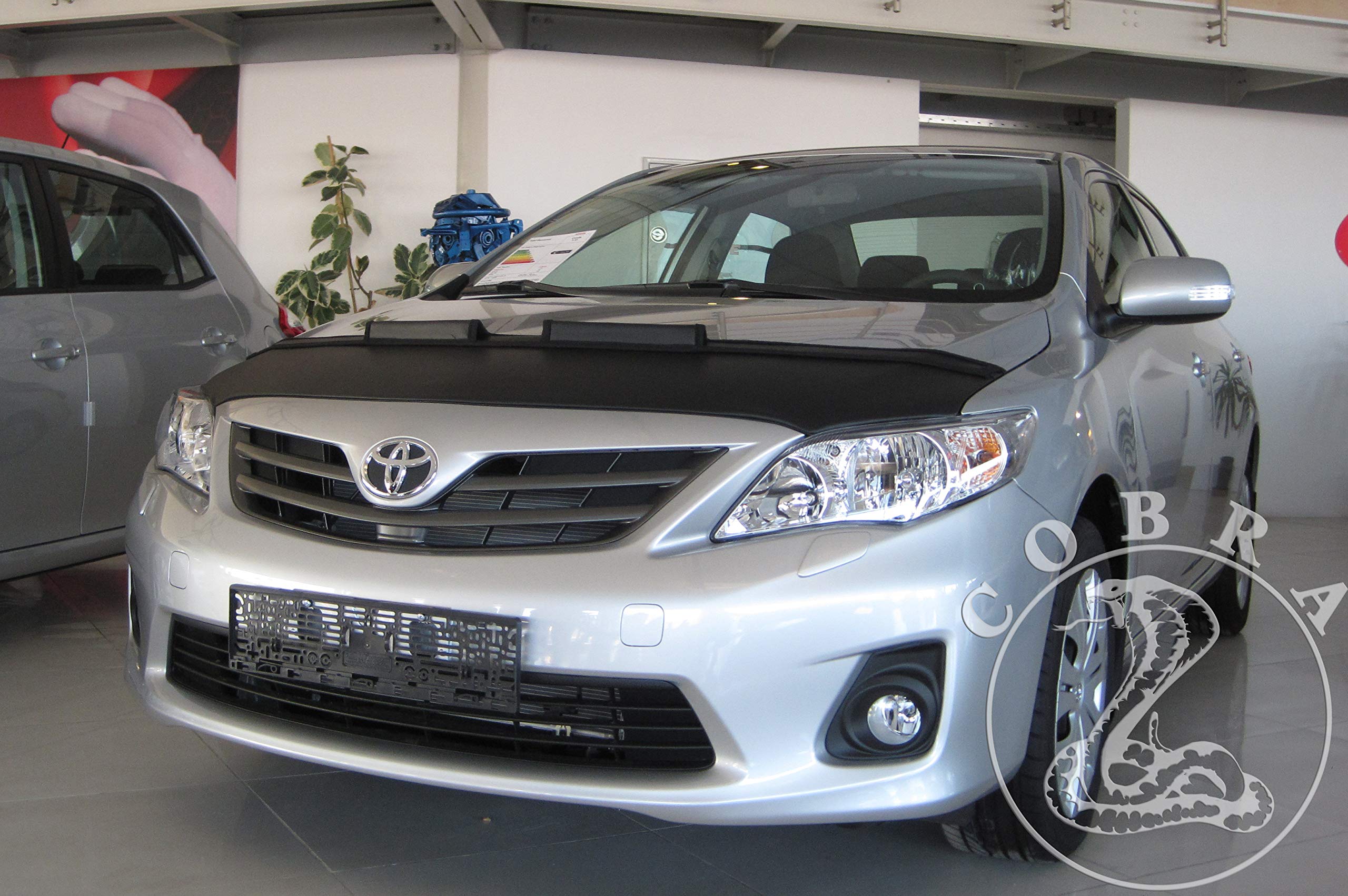 2009-2013 Toyota Corolla Car Bonnet Hood Bra - Durable Protective Cover for Sedan - Perfect for Road Trips, Car Shows & Weather Protection