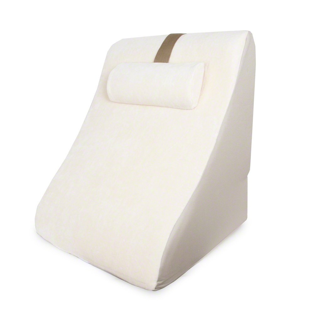 BetterRest Deluxe Bed Wedge Pillow - High Quality Incline Pillow for Back & Neck Support - Ideal for Post-Surgery Recovery, Acid Reflux, Reading & Watching TV in Bed - Orthopedic Comfort for Pain Relief & Better Sleep