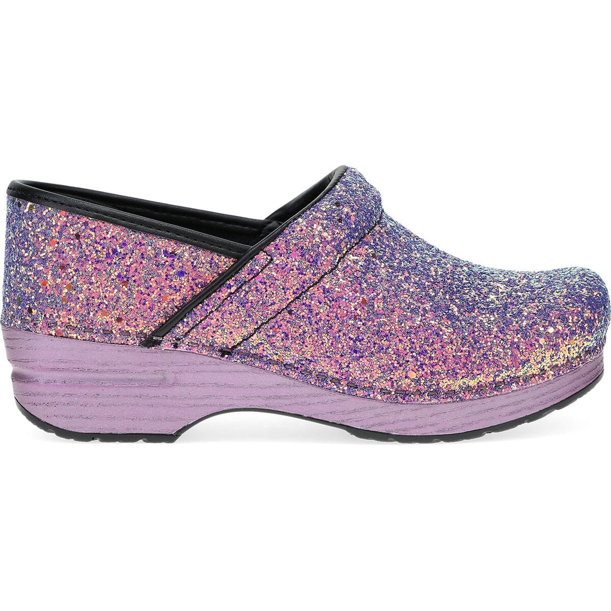 DANSKO Professional Glitter Clogs - Slip-Resistant Work Shoes for Nurses, Chefs & Healthcare Workers - Comfortable & Stylish for Long Shifts