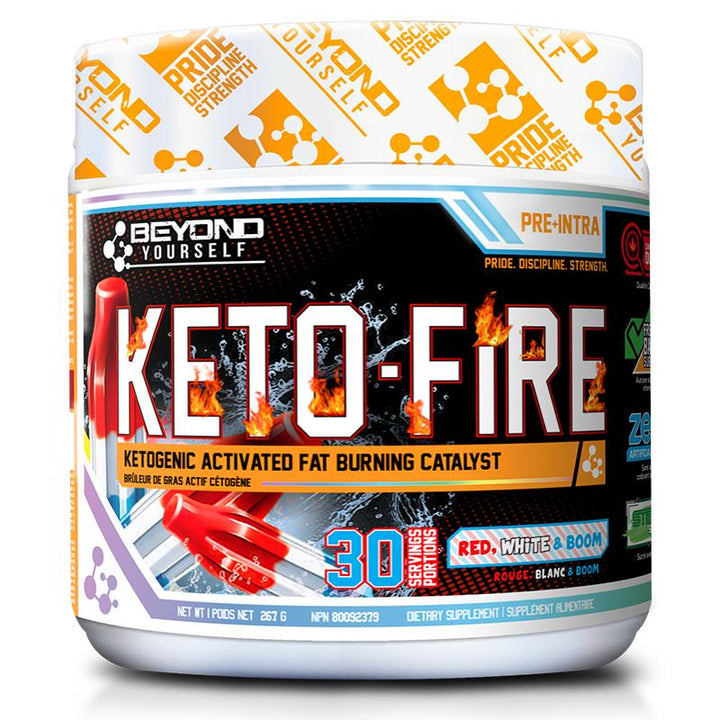 Beyond Yourself Keto Fire 267g - Premium Ketogenic Supplement for Weight Loss & Energy Boost | Ideal for Low-Carb Diet & Fitness Enthusiasts