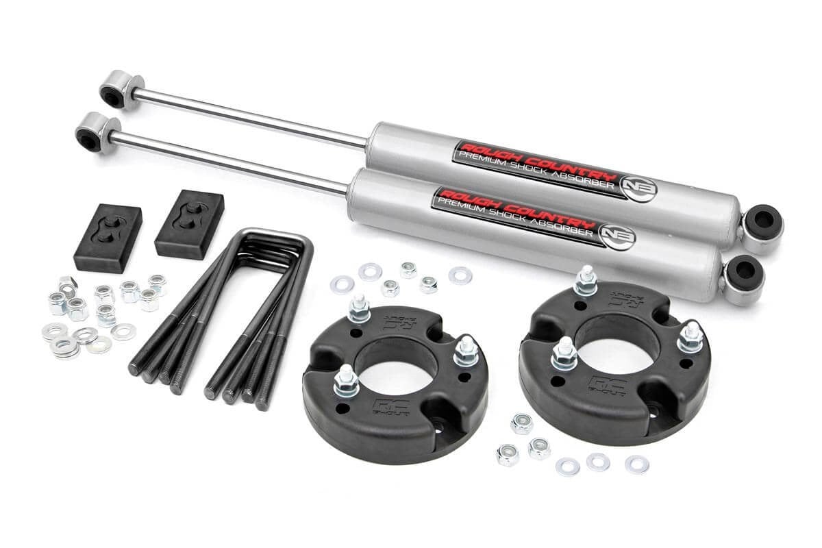 2 Inch Lift Kit for Ford F-150 2WD/4WD (2021-2025) - Heavy Duty Molded Suspension Upgrade - RR N3 Series Part #57130 - Perfect for Off-Roading & Truck Customization