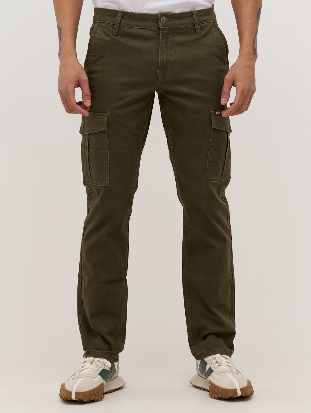 Brock Slim Fit Cargo Pants for Men - Lightweight Tactical Work Pants with Multiple Pockets - Perfect for Hiking, Travel & Outdoor Adventures