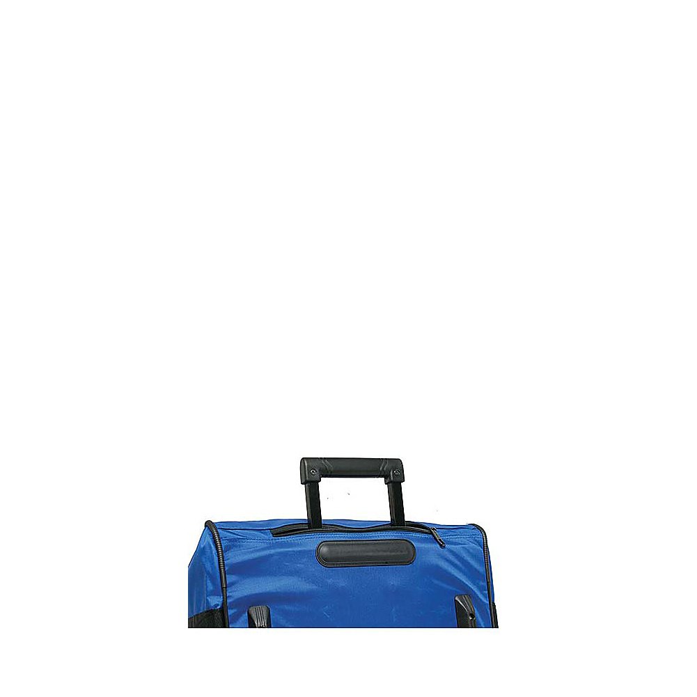 2-Wheeled Fat Boy Sports Travel Duffel Bag - Large Rolling Duffle Luggage for Gym, Camping & Weekend Trips - Heavy Duty Spinner Wheels & Expandable Storage