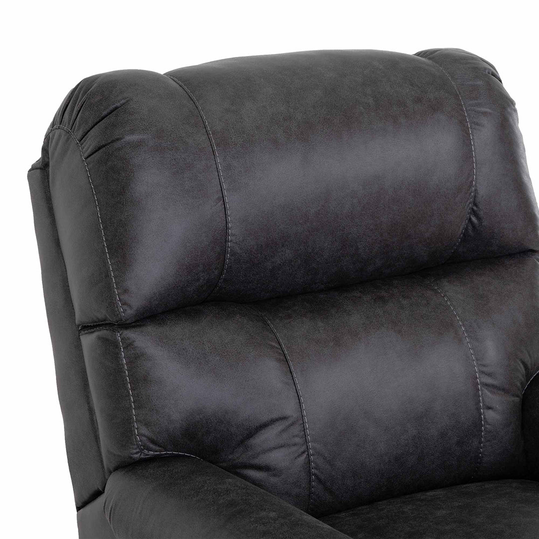 Captain Rocker Recliner Chair - Comfortable Rocking Recliner for Living Room, Nursery & Bedroom - Perfect for Relaxing, Nursing & Reading