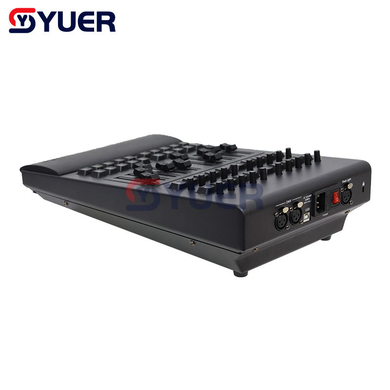 YUER™ MA3 Fader Wing Grand Flight Case - Professional DMX Lighting Console Equipment for DJs, Clubs & Stage Shows | Perfect for Nightclubs, Concerts & Live Events