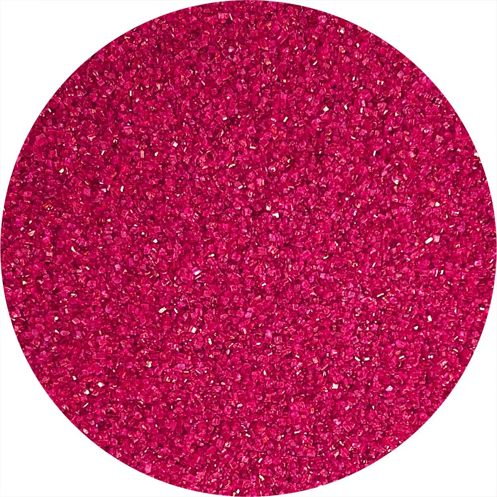 DecoPac Bulk Pink Sanding Sugar 33oz Tub - Edible Decor for Cakes, Cookies & Desserts - Perfect for Baking, Party Treats & Holiday Desserts