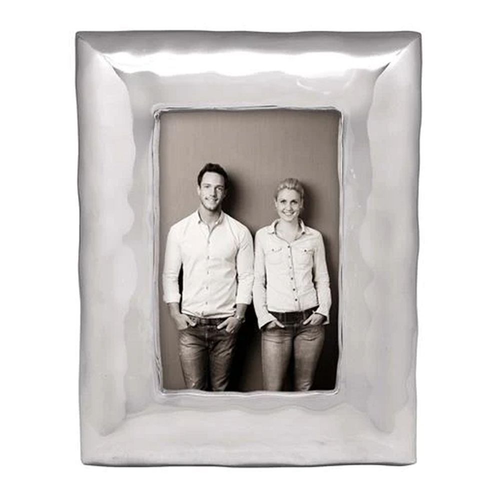 Mariposa Small Shimmer Frame - Elegant Decorative Photo Frame for Home & Office Decor | Perfect for Wedding, Birthday, Anniversary Gifts | Wall & Tabletop Display