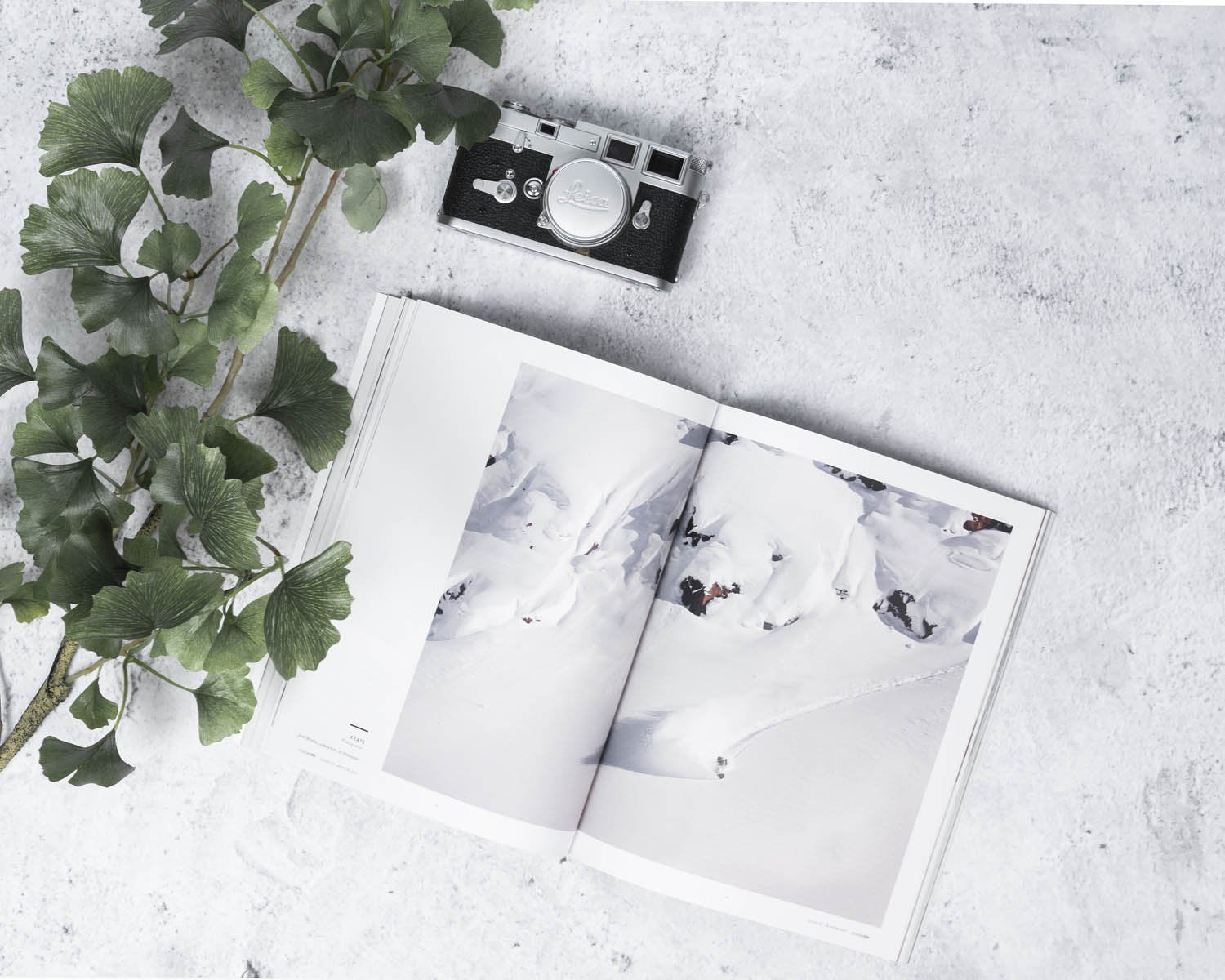 Zetland Concrete Flat Lay Backdrop - 56cm x 87cm Instagram Photo Background for Product Photography, Blogging & Social Media Content Creation