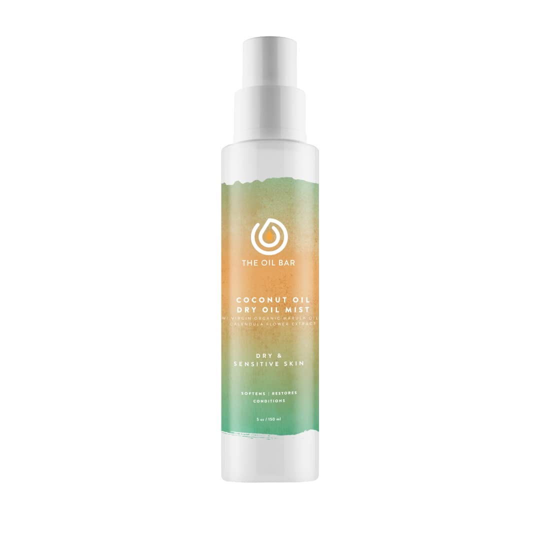 Estée Lauder Type M Scented Coconut Oil Dry Oil Mist - 2 Pack (5 oz Each) for Hair & Skin Hydration - Perfect for Travel, Spa Days & At-Home Pampering