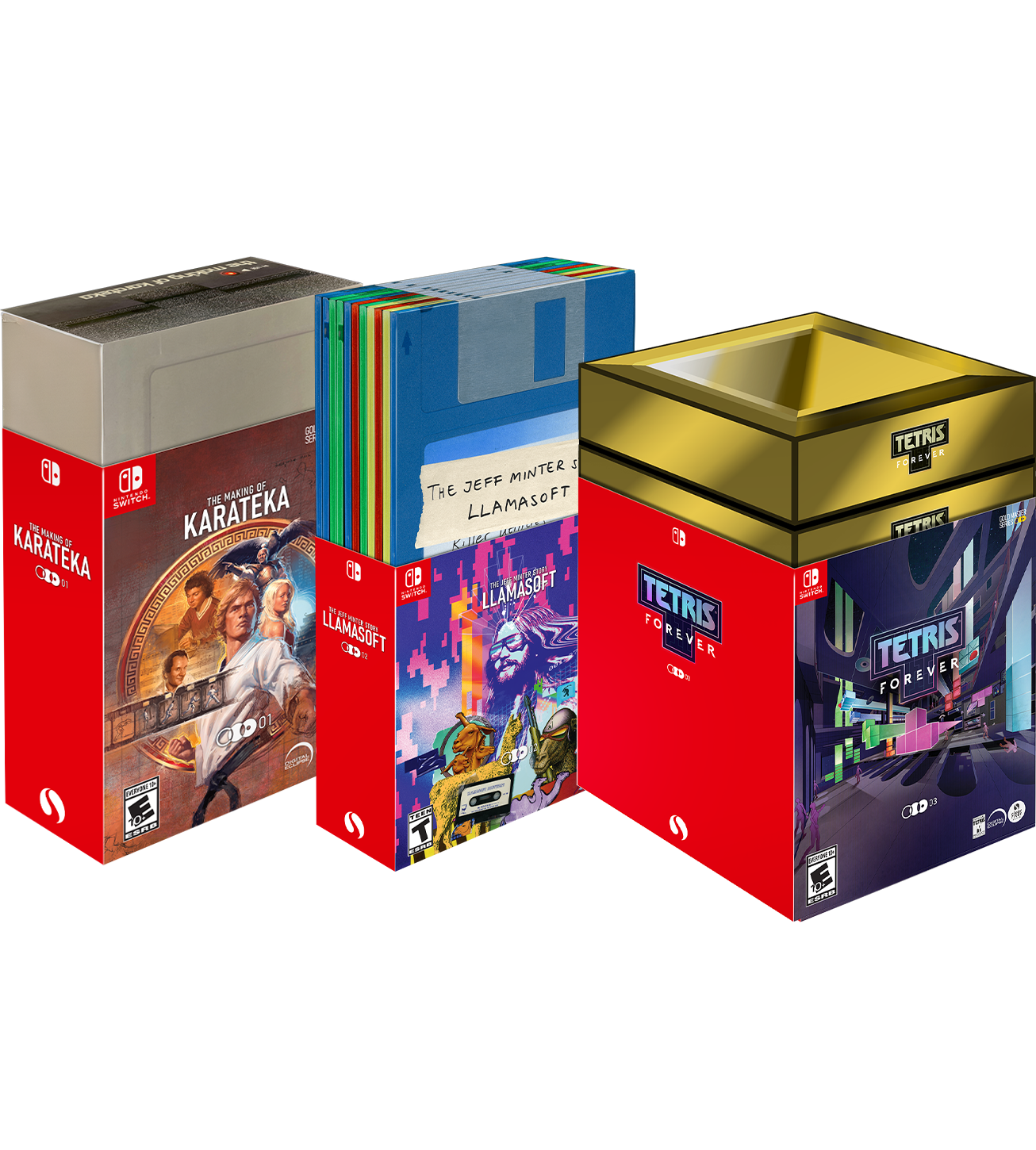 Gold Master Series Collector's Edition Bundle for Nintendo Switch & PS5 - Limited Edition Gaming Collectible for Display & Play