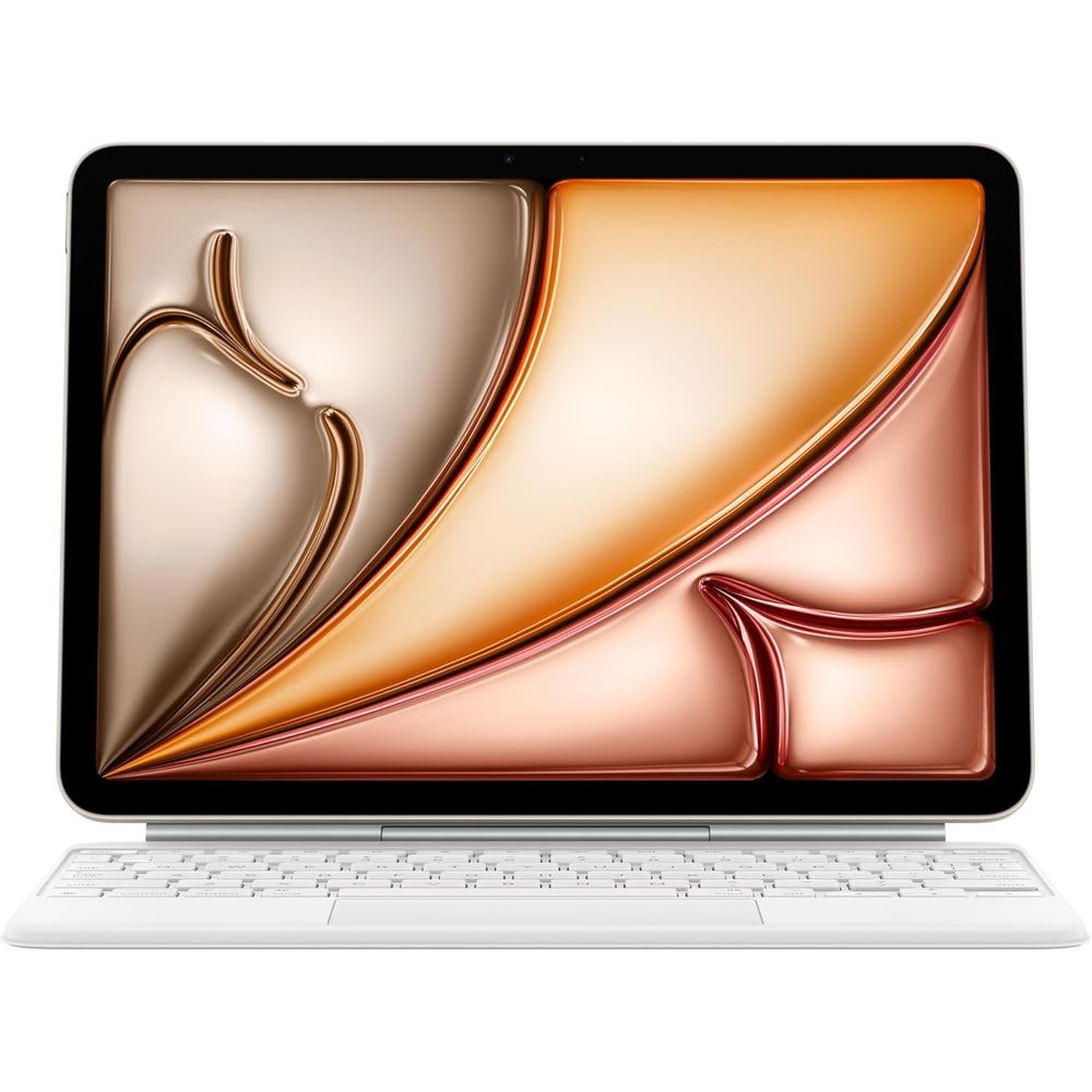 Apple Magic Keyboard for iPad Air 11-inch (M3 Model) - Slim Wireless Keyboard with Trackpad - Compatible with iPad Air 4th/5th Gen - Perfect for Work, Study & Creative Projects - White (MDFV4LL/A)